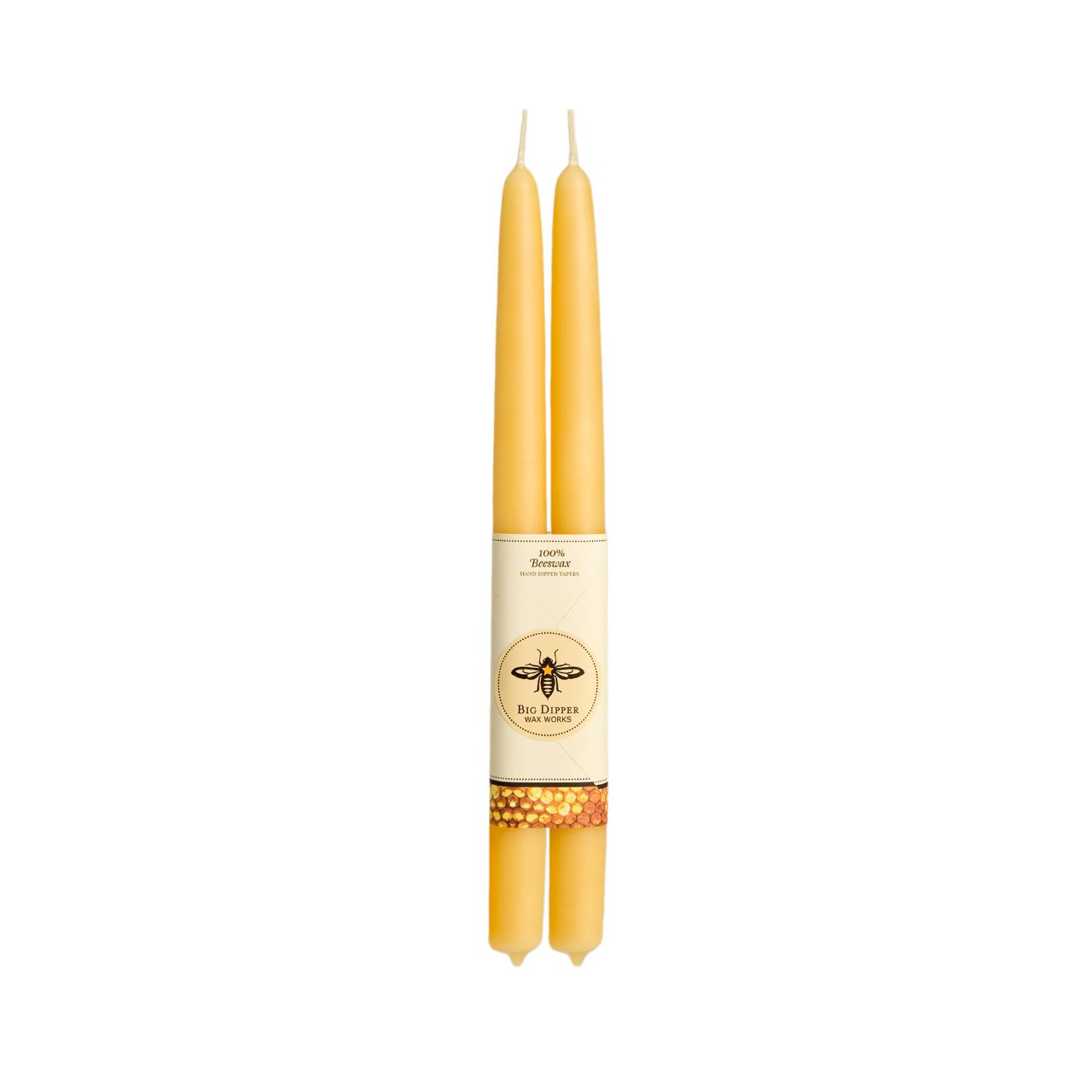 Taper Candles – 100% Pure Beeswax – Hand-Dipped