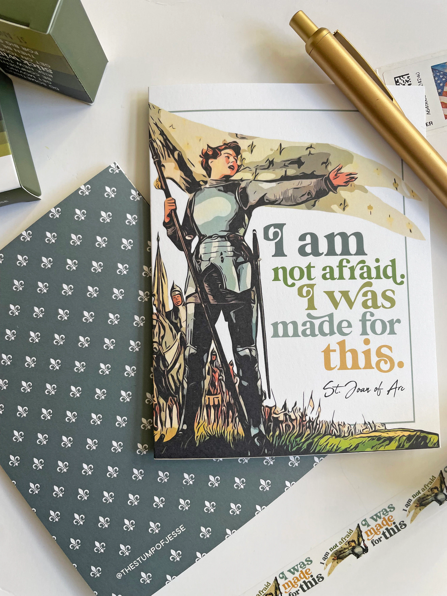St. Joan of Arc Greeting Card