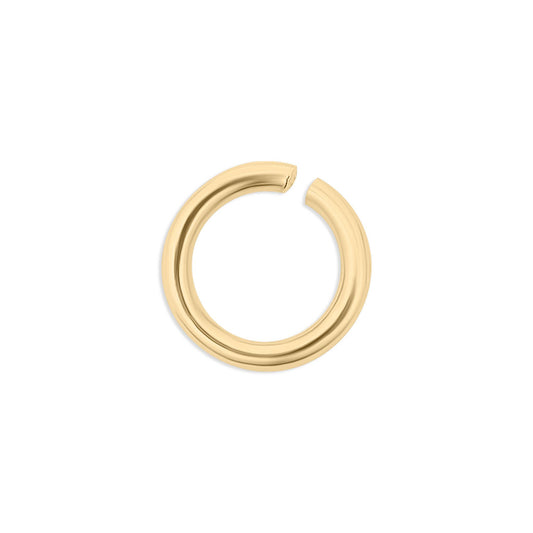 100 Pack 18K Gold PVD Coated Jump Ring Connectors