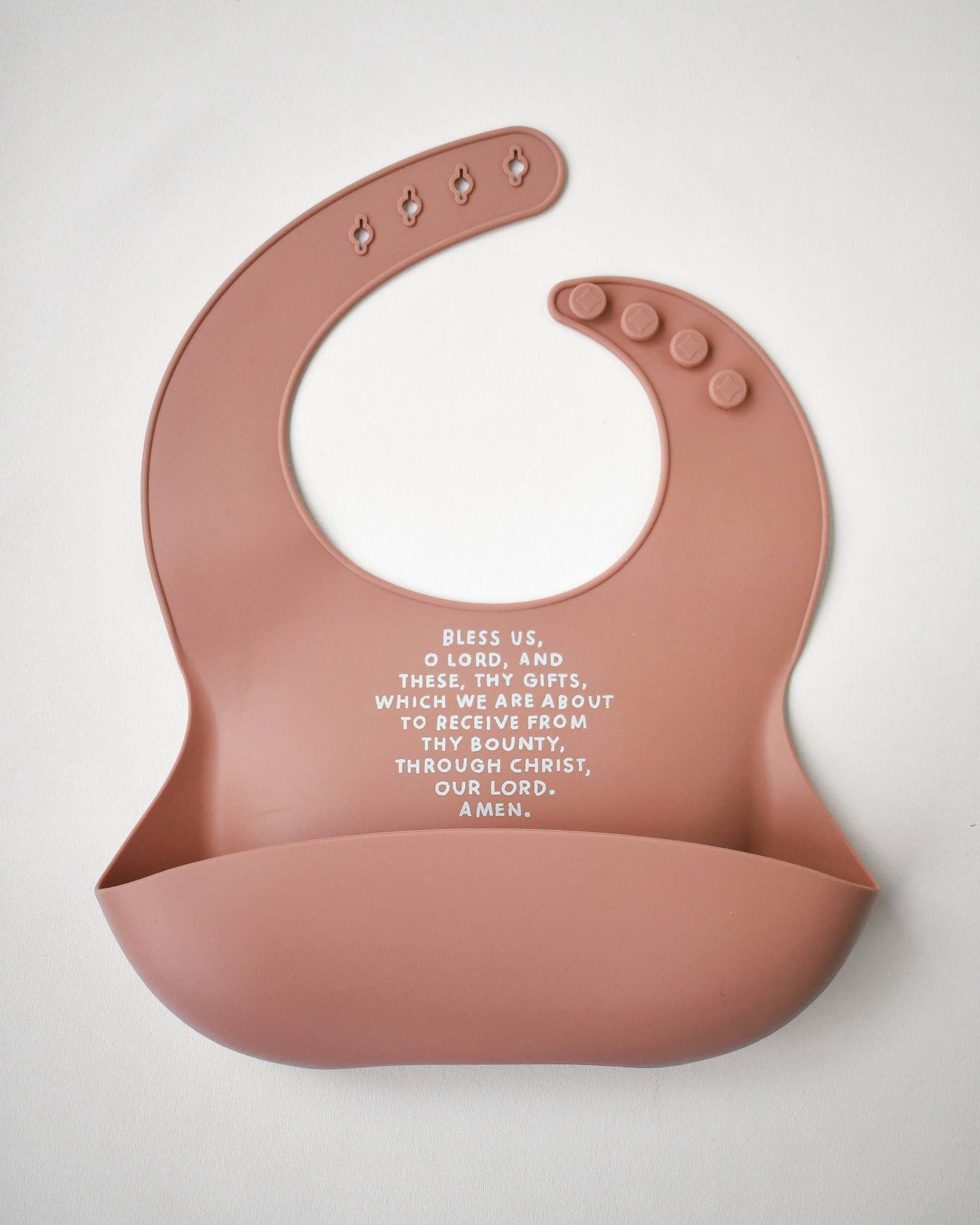 Catholic Meal Blessing BPA Free Bib