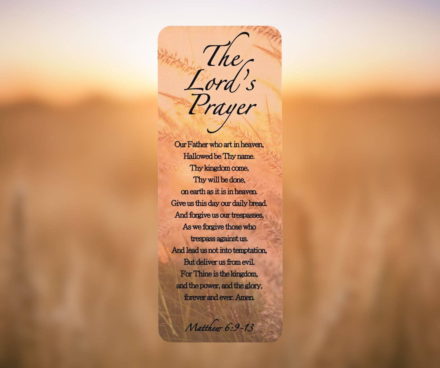 Bookcard The Lords Prayer
