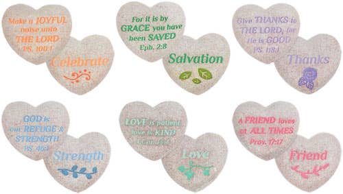 Faith Stone 72 pc Assortment
