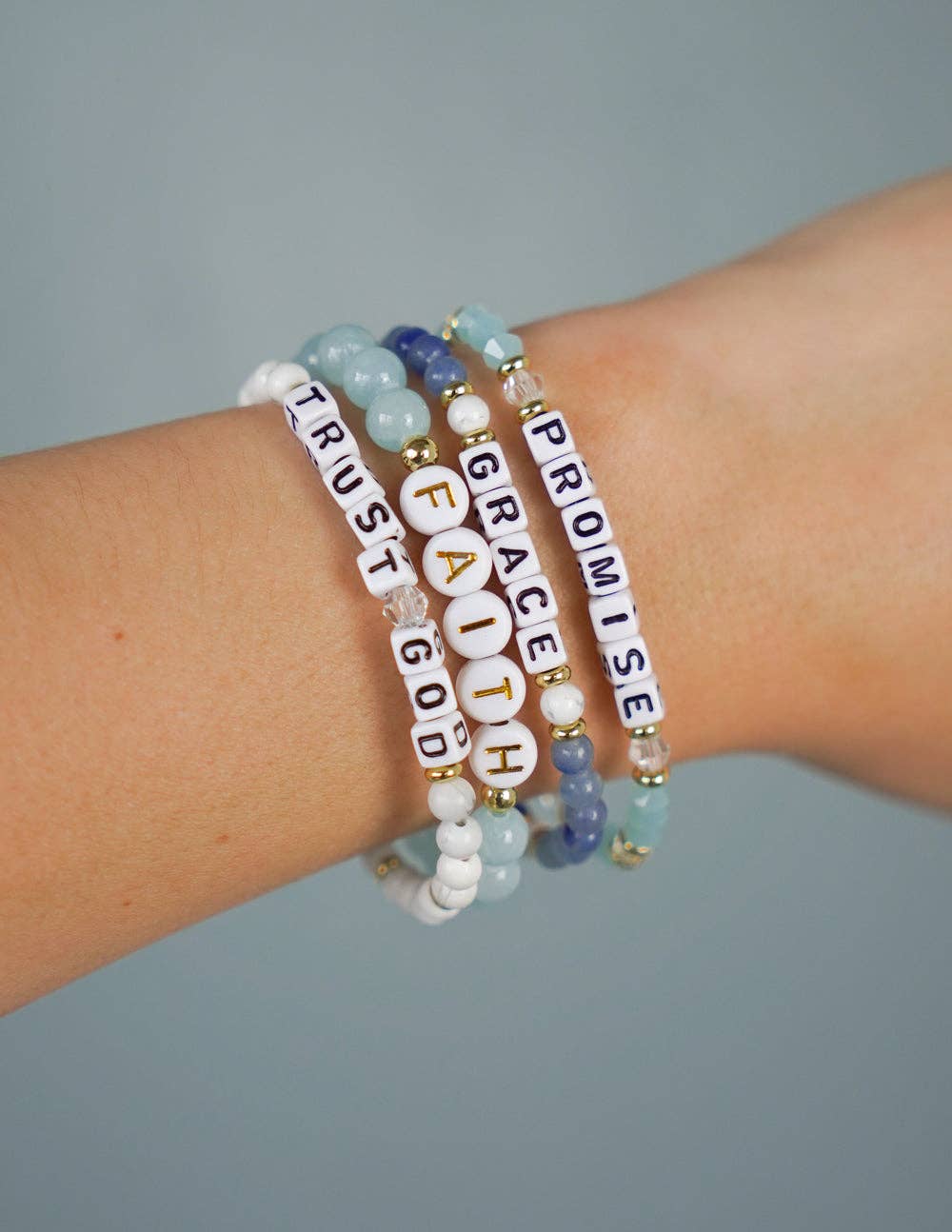 Grace Letter Bracelet