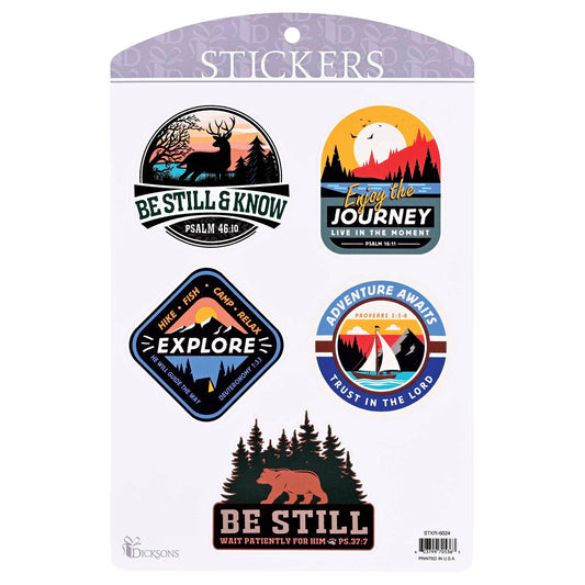 Sticker Explore Nature Scenes Collection