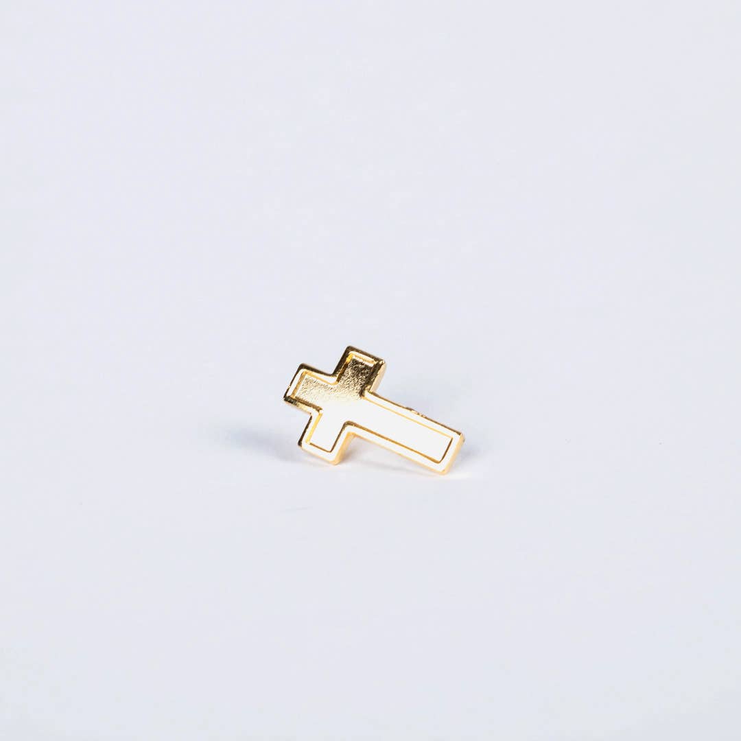 Lapel Pin Cross Cross