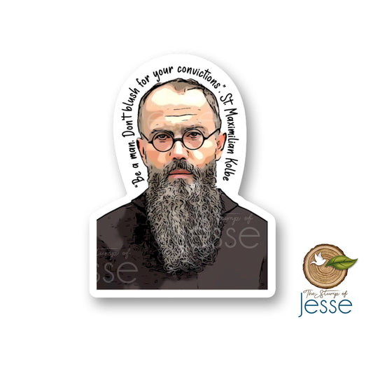 St. Maximilian Kolbe Catholic Sticker