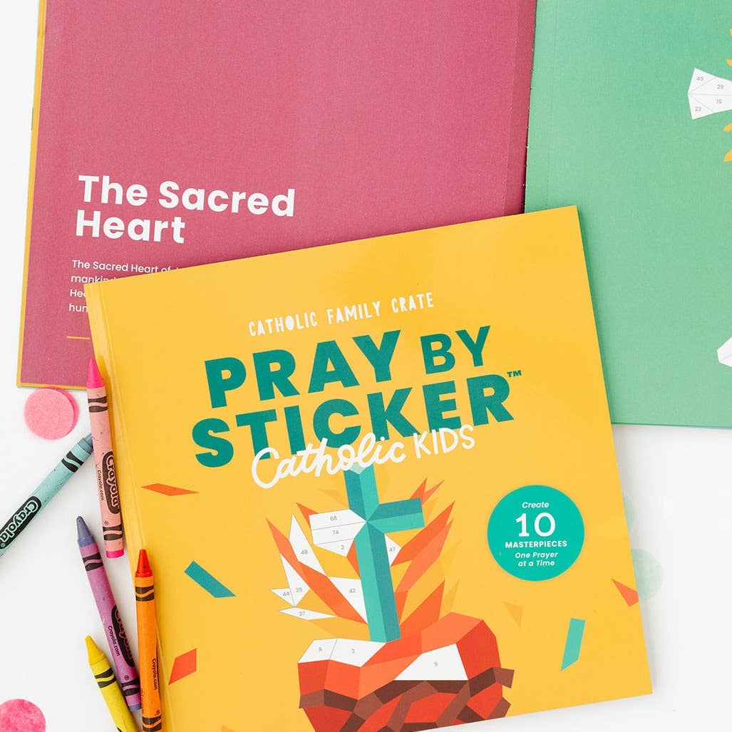 Pray by Sticker: Paint-by-Number Stickerbook