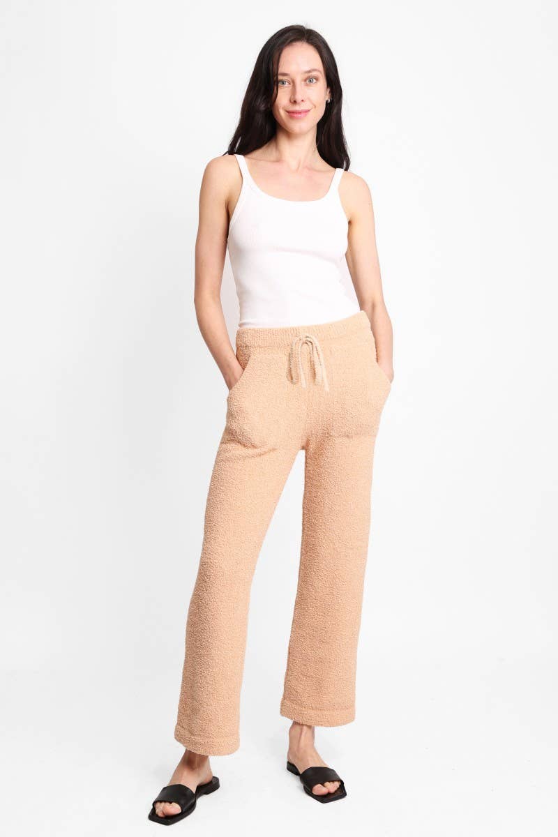 Winter Solid Color Luxury Soft Lounge Pants