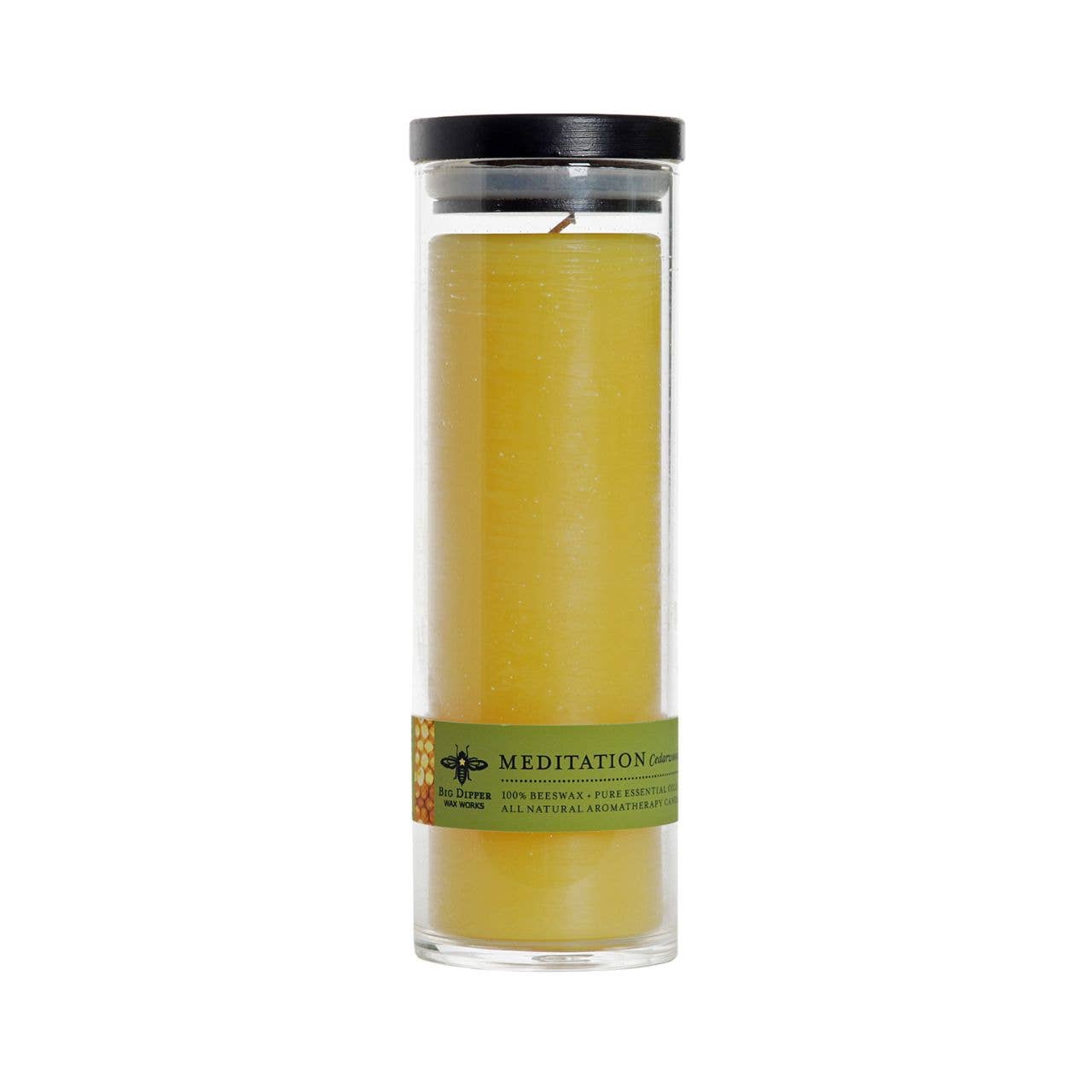 Beeswax Aromatherapy Sanctuary Glass 90 Hour Candle