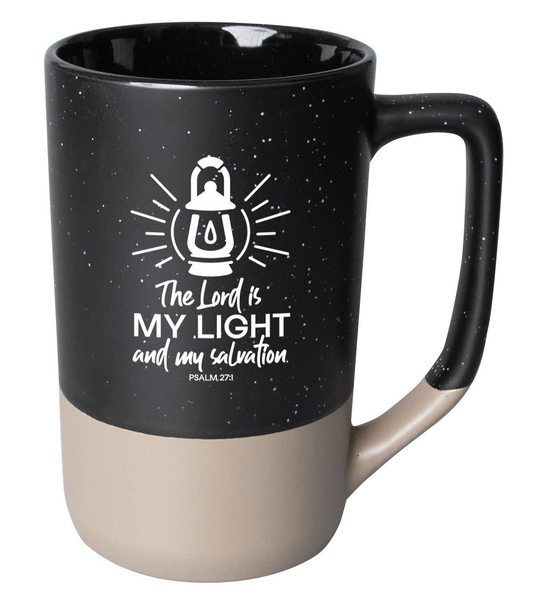 The Lord Is My Light - Designer Mugs-Pebble