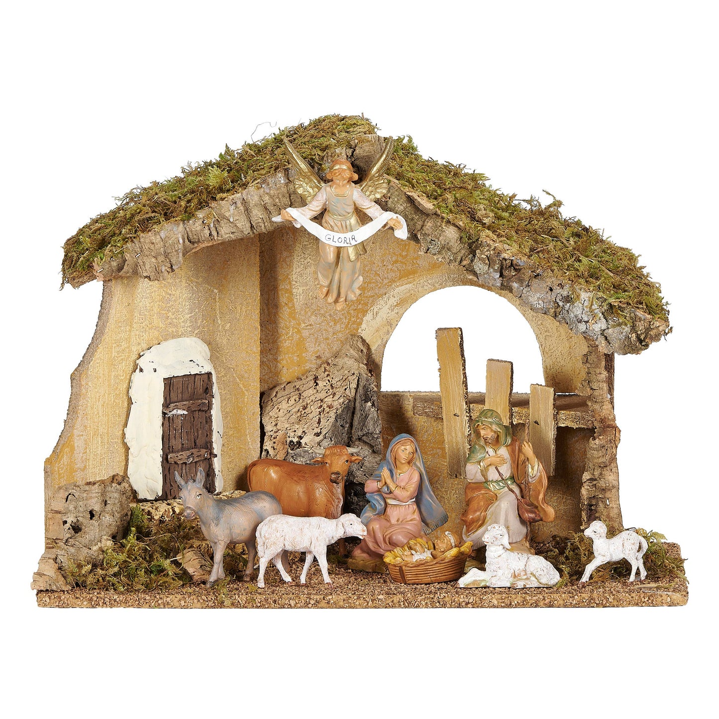 Fontanini 9-Figure Lighted Nativity Set – 5" Scale