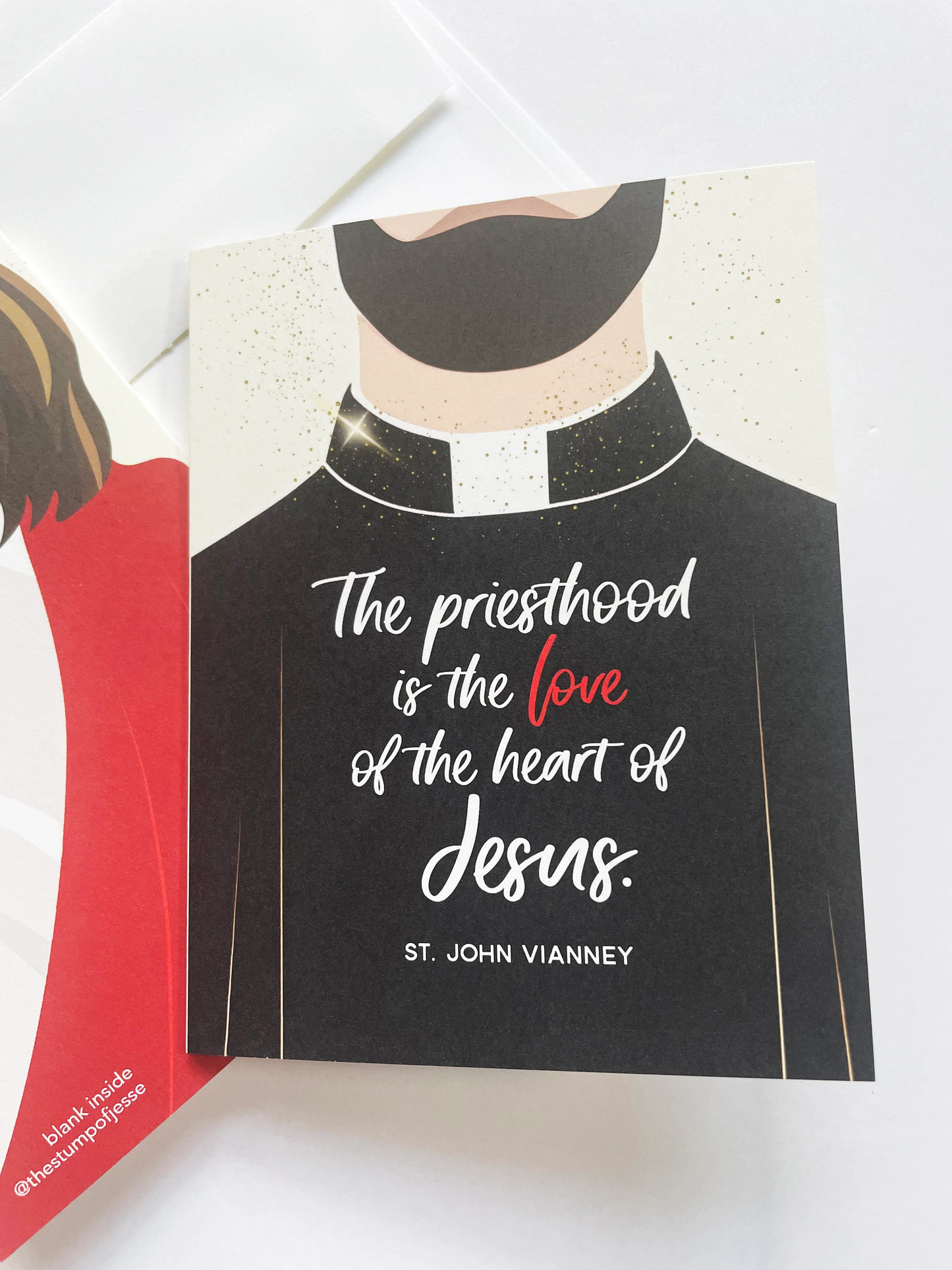 The Priesthood is the Love of Jesus Greeting Card