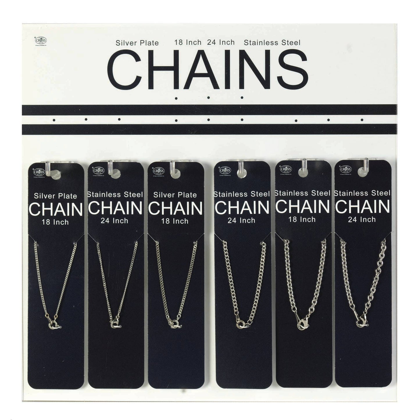 Silver Plated & Stainless Chains
