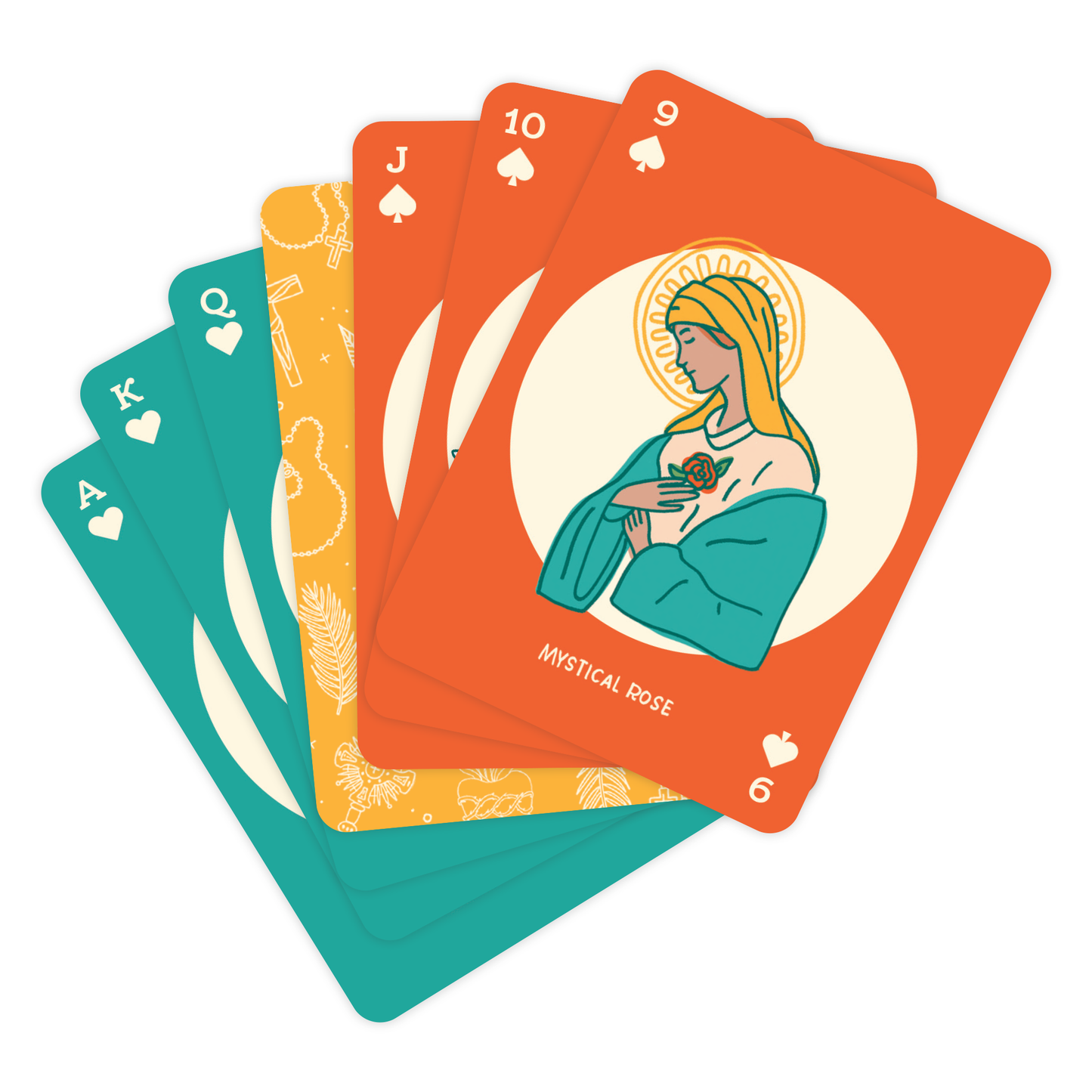 Catholic Playing Cards: Marian Edition