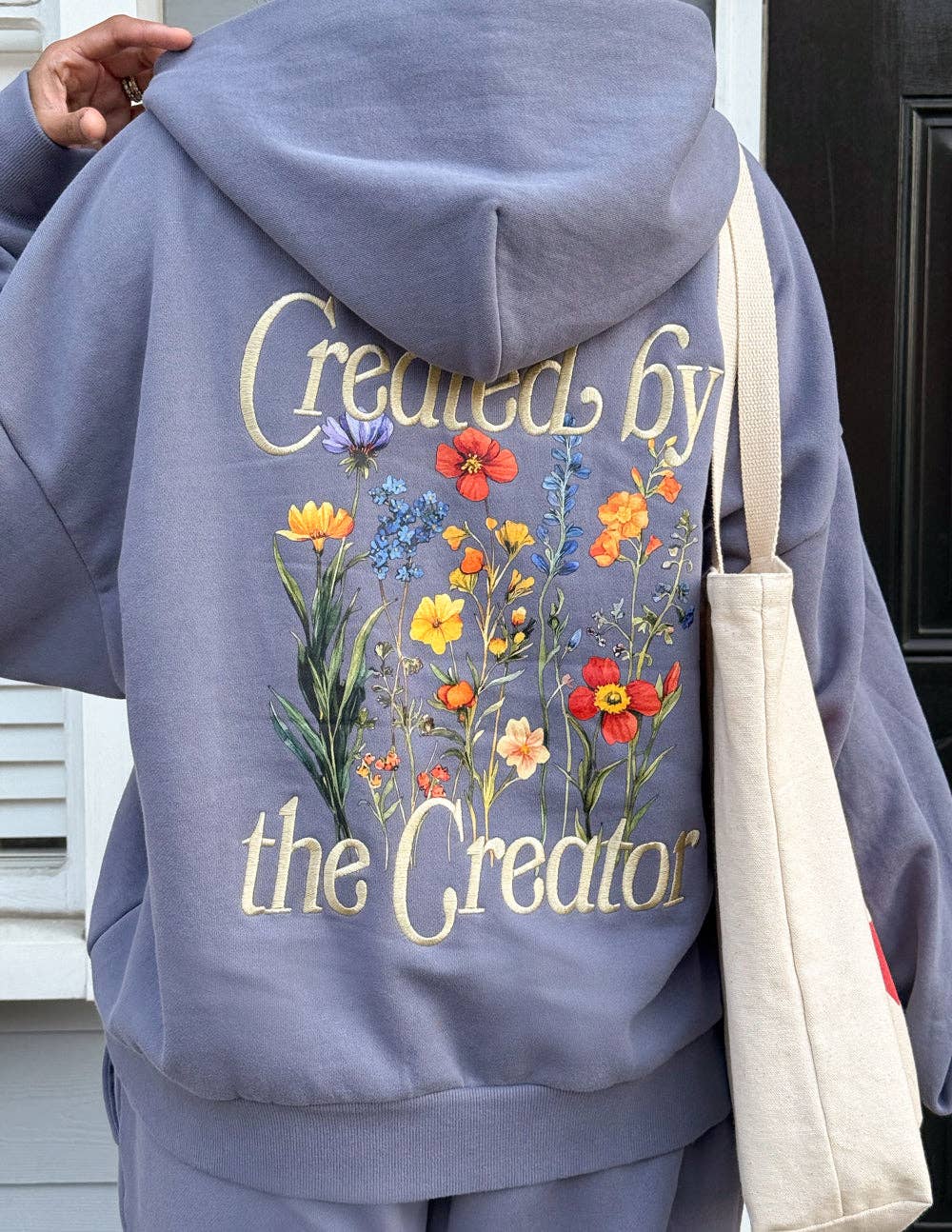 Created by the Creator Plum Full-Zip Hoodie
