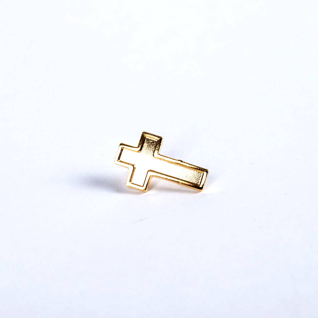 Lapel Pin Cross Cross