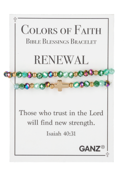 Colors of Faith Bible Blessings Bracelets