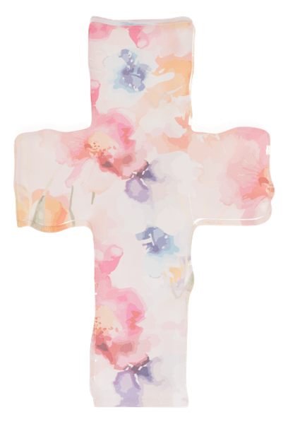 Floral Crosses Figurines