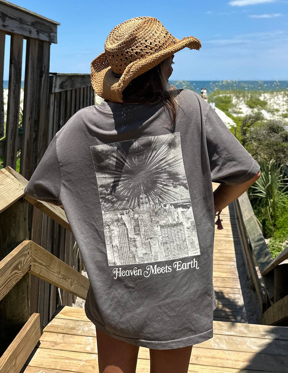 Heaven Meets Earth Unisex Tee