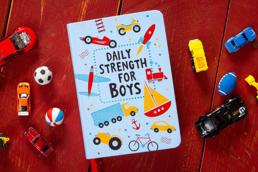 Daily Strength for Boys (Devotional, Easter Basket Ideas)