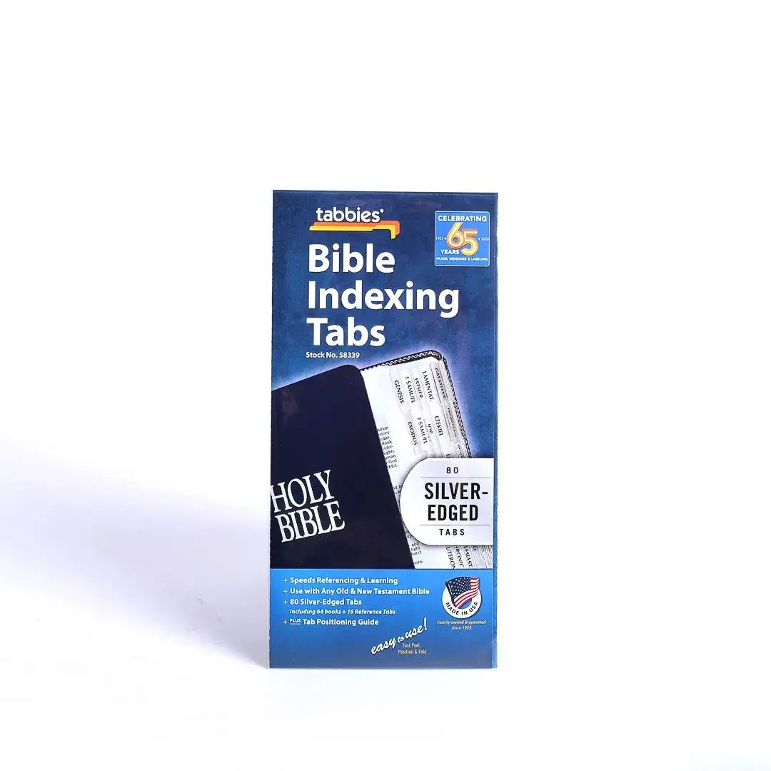 Bible Index Tabs Silver Tabbies