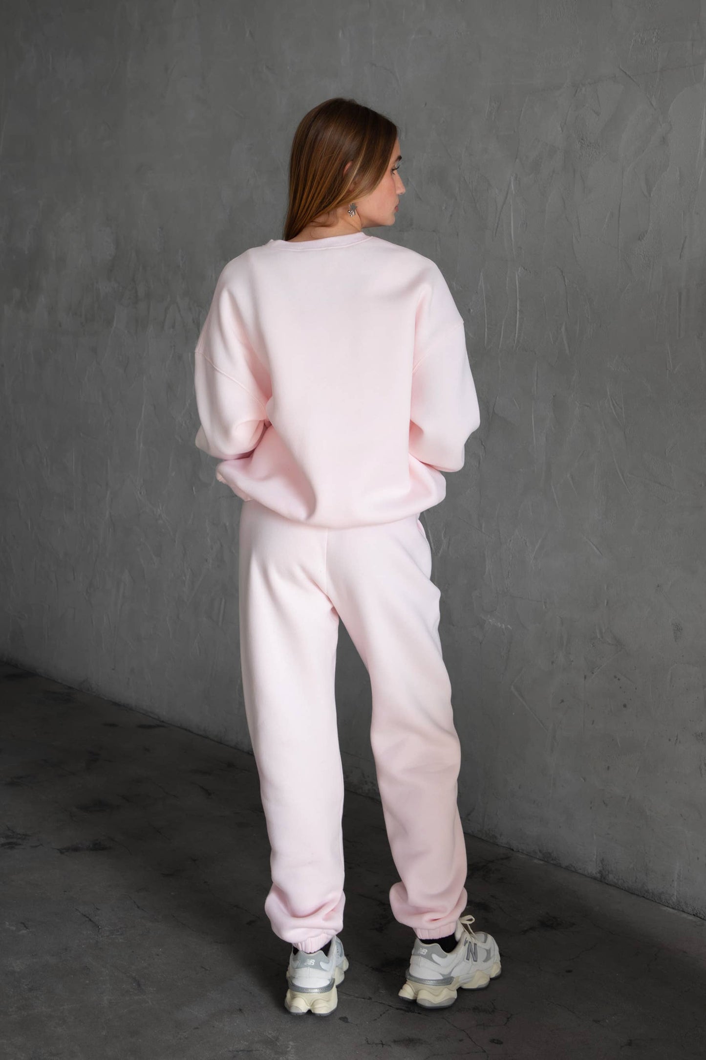 DOVE  Plush Fleece Lounge High Waist Sweatpants With Pockets