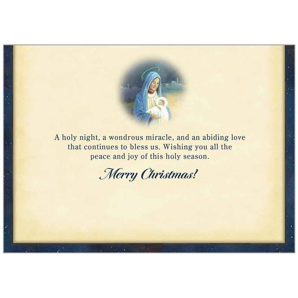 A Child Is Born Faith Holiday Cards in a Box