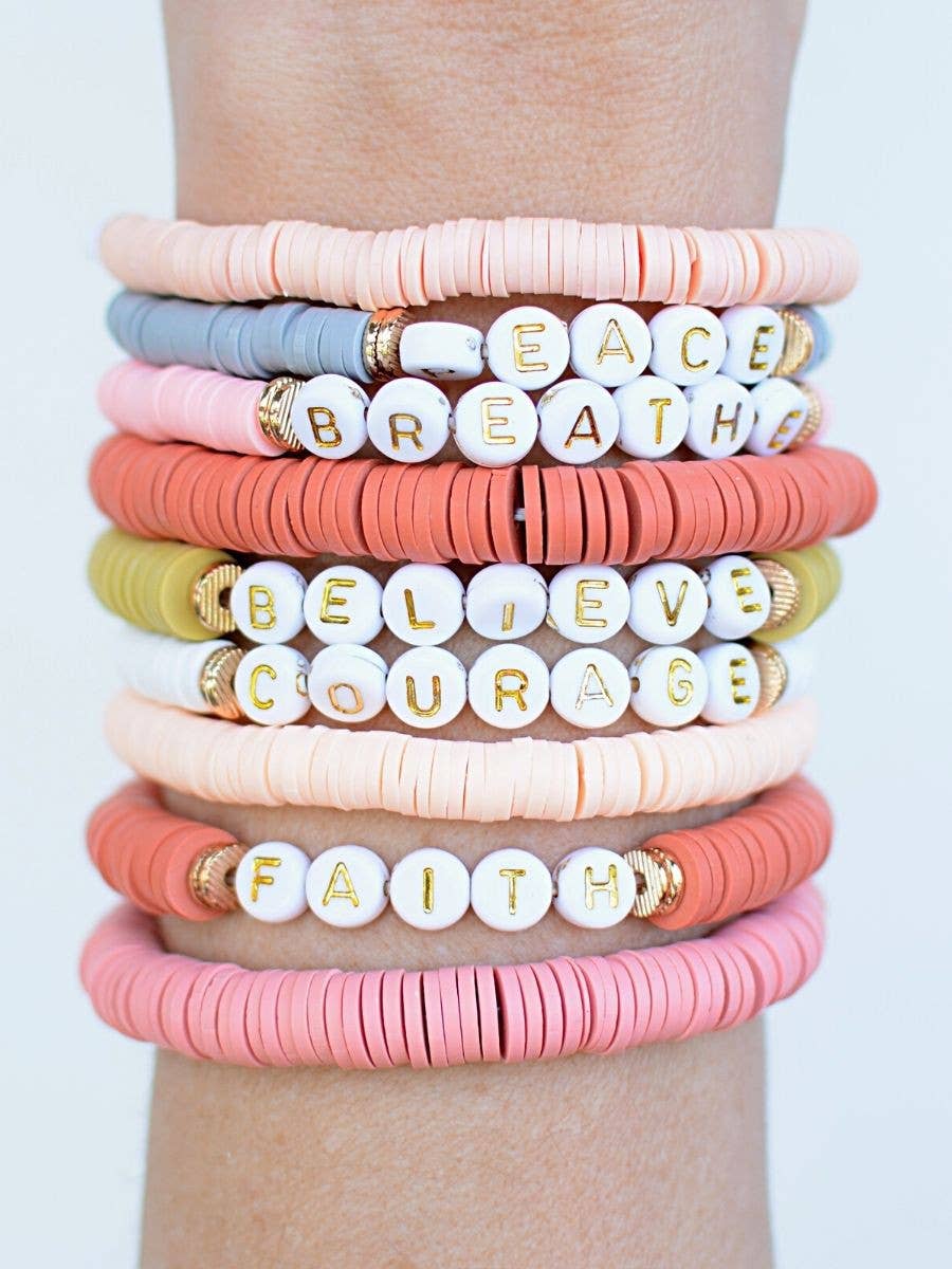 Inspirational Stretch Bracelets