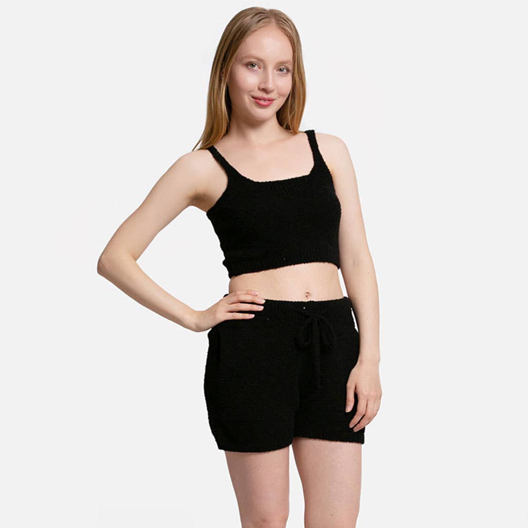 Women's Solid Color Crop Top