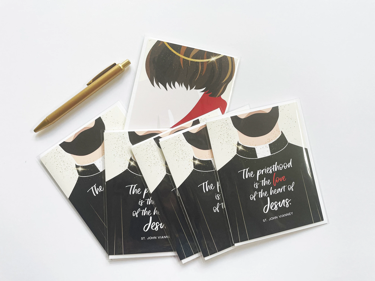 The Priesthood is the Love of Jesus Greeting Card