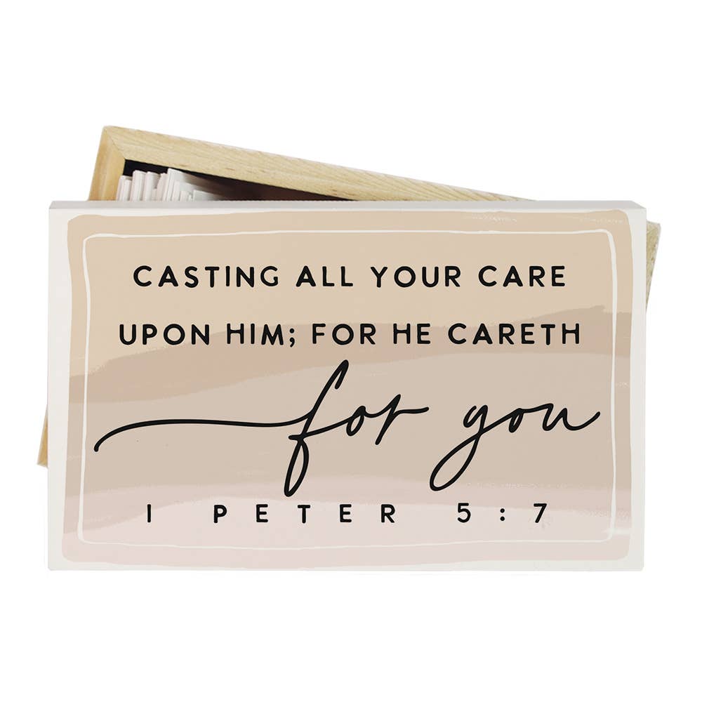 Casting All Your Care - Prayer Box