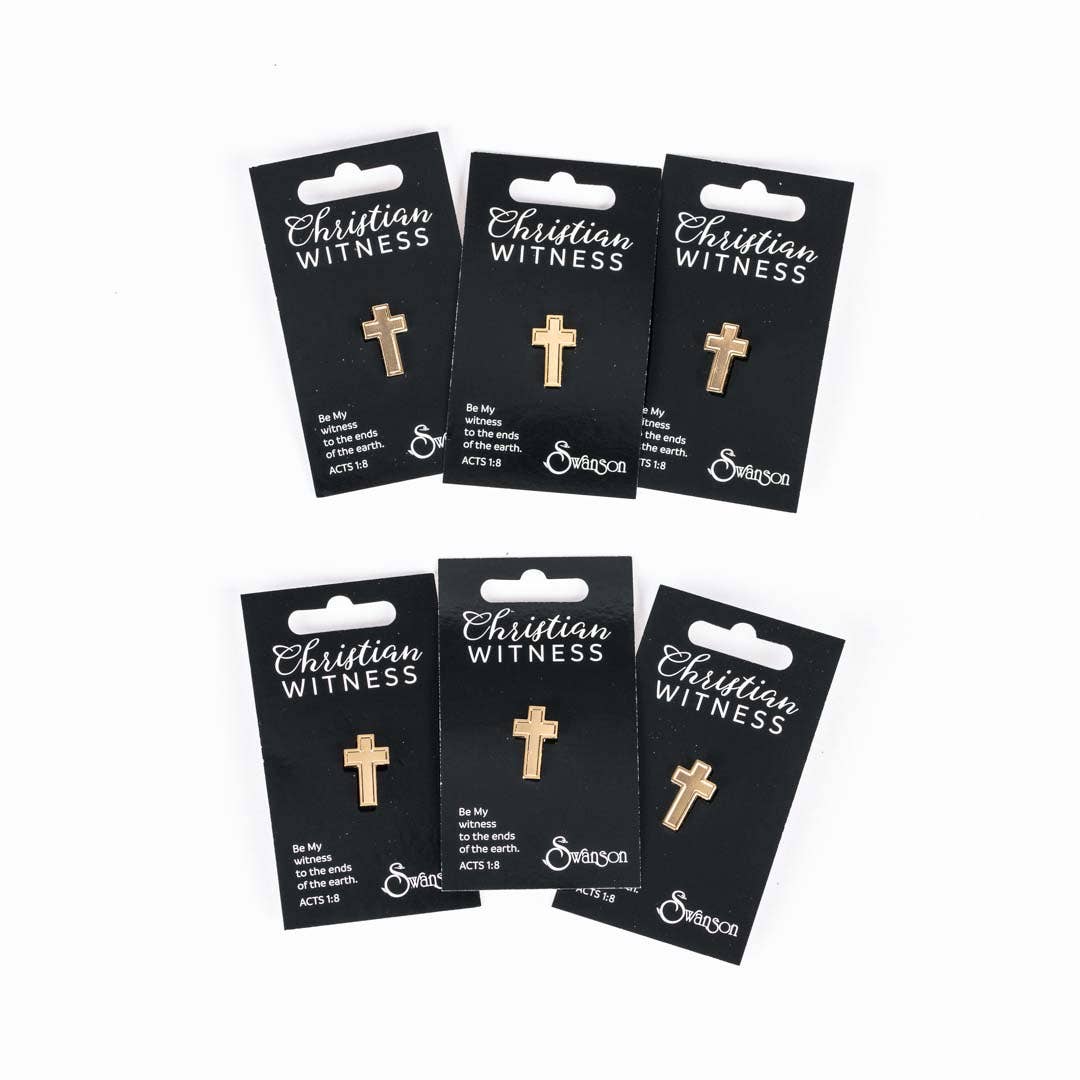 Lapel Pin Cross Cross