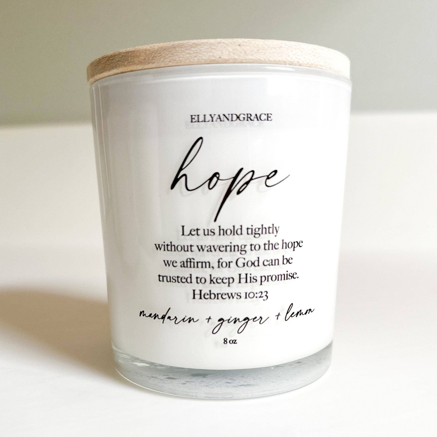 Hope Glass Soy Candle