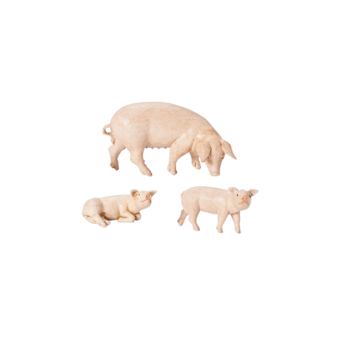 Fontanini Pigs (5" Scale)