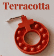 Decade Rosary Pop-It Keychain