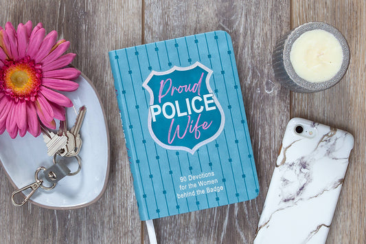 Proud Police Wife (Faux Leather Devotional for Police Wives)