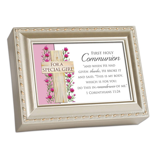 First Communion Music Box