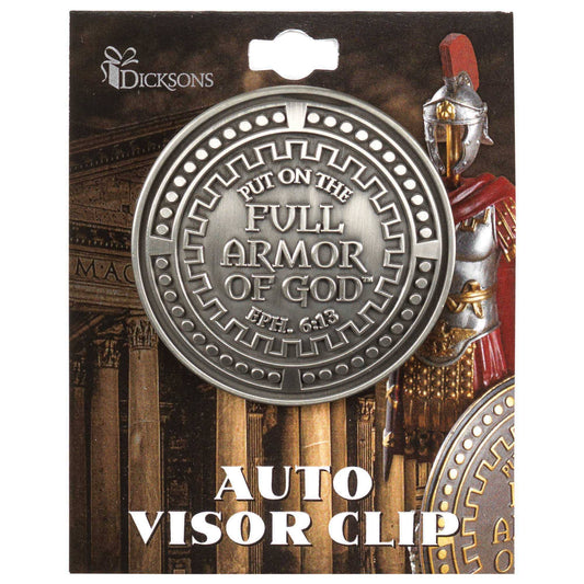 Visor Clip Armor Of God Ant Sil Zinc Al