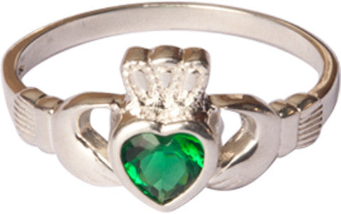 Claddagh with Emerald Ring