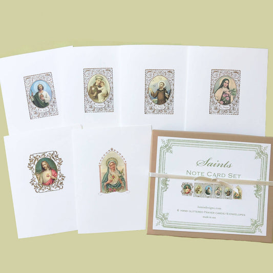 Saints Notecard Set