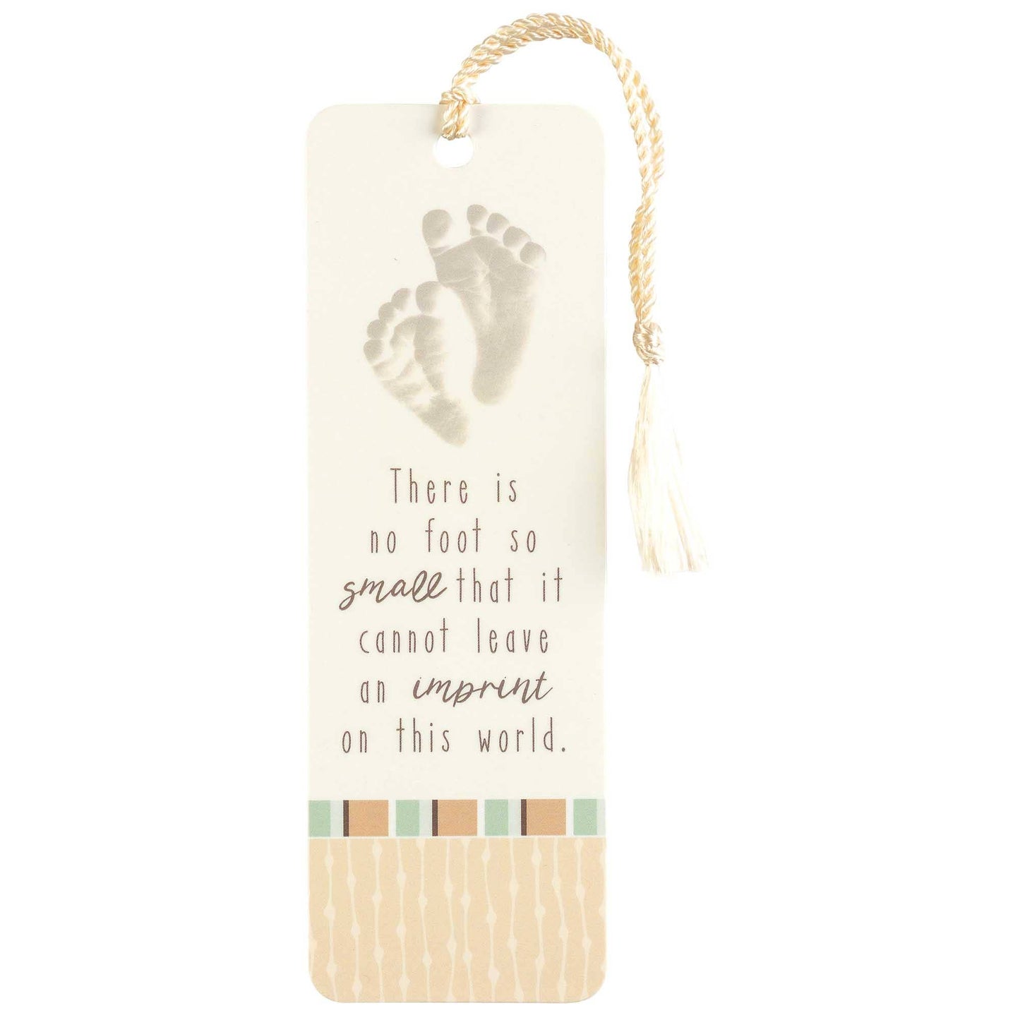 Bookmark Tassel Baby There Is No 2x6