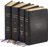 Liturgy of the Hours - Four Volume Set (Leather)