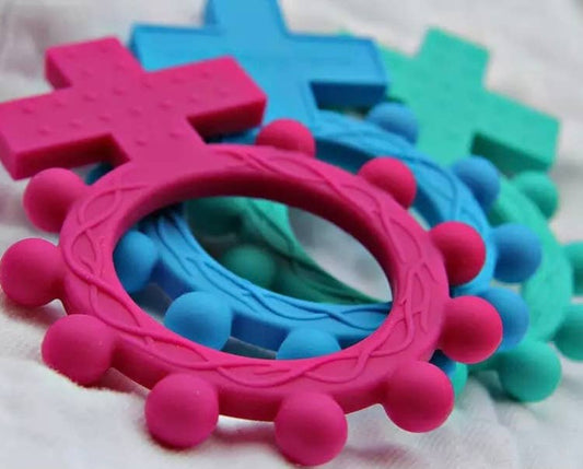 Baby Silicone Finger Rosary Teether