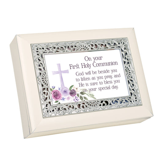 First Communion Music Box