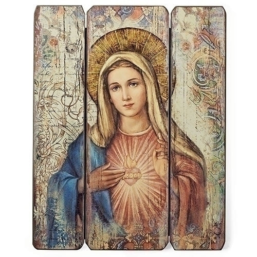 Immaculate Heart Panel 15"