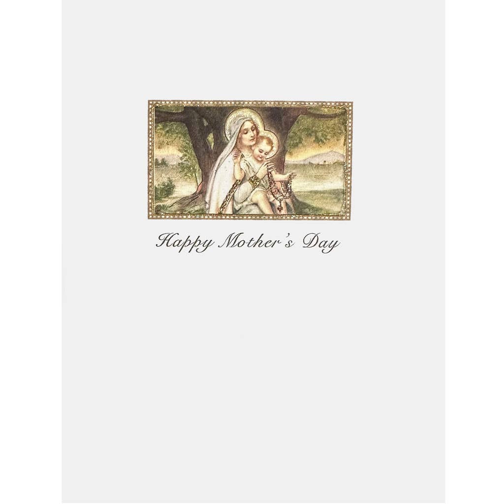Madonna & Child Mother's Day Card