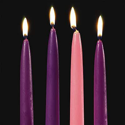 Replacement Candles--Set of four 10" x 3/4"