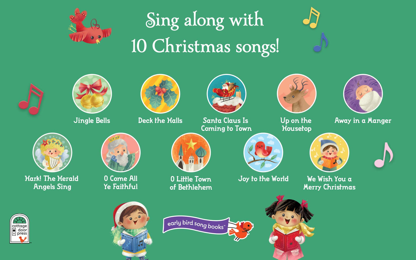 Hear The Angels Sing Stickerbook: A Sticker Book of Christmas Carols
