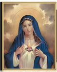 IMMACULATE HEART OF MARY PLAQUE