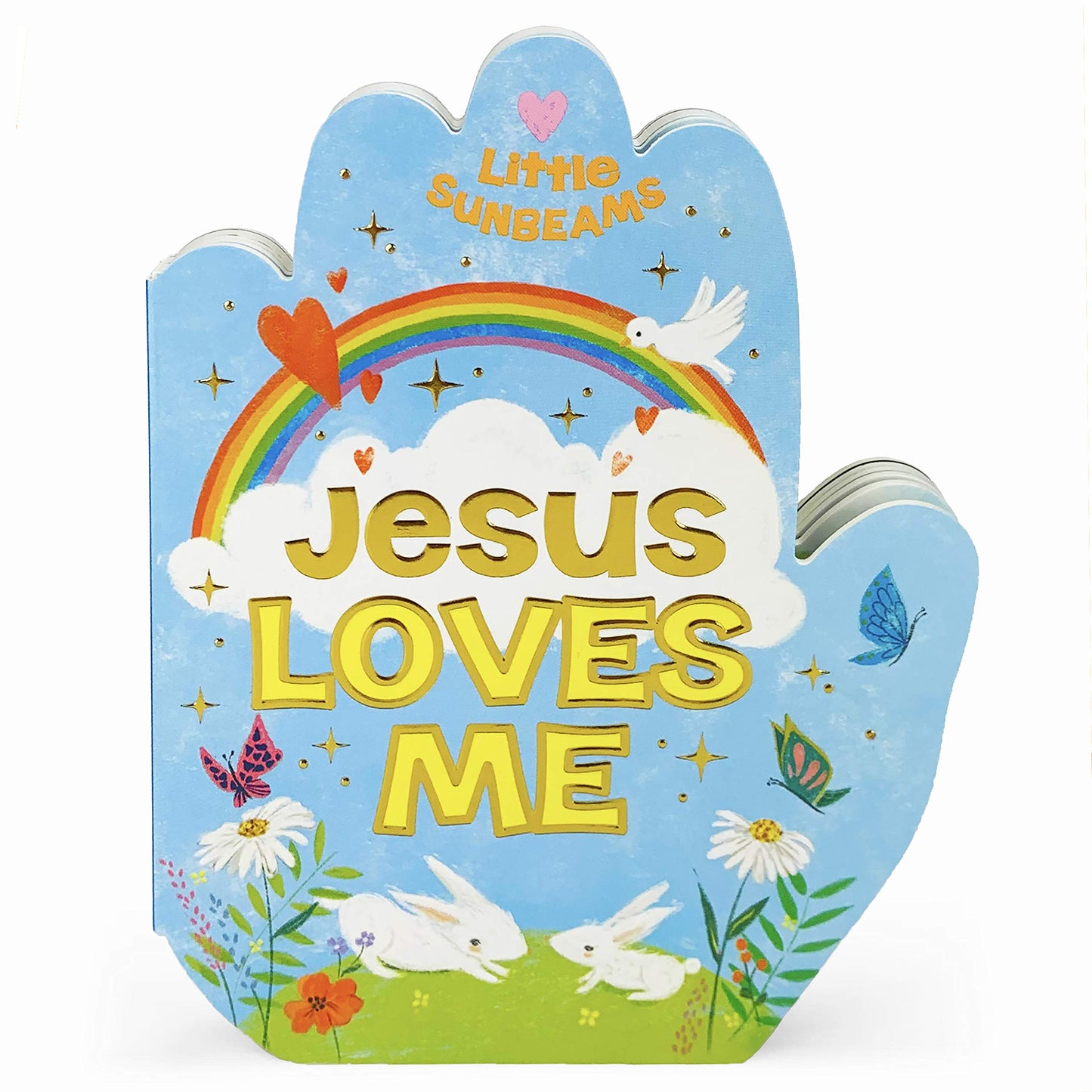 Jesus Loves Me Praying Hands Board Book